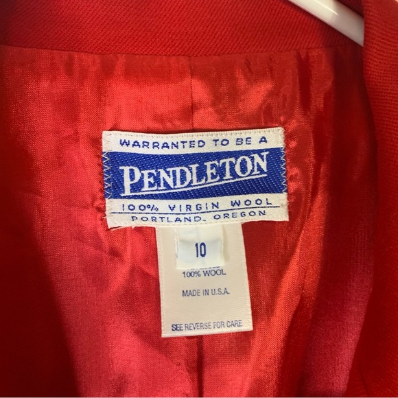 Pendleton NWT Wool Blazer Jacket Size 10 - Picture 2 of 6